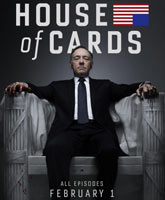 Смотреть Онлайн Карточный домик 1 сезон / House of Cards Season 1 [2013]